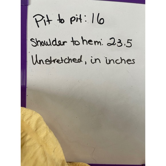 Arizona Jean Company Girls Plaid Button Up Shirt 3/4 Sleeve Size Medium - Picture 6 of 6